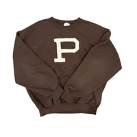 Image 1 of Brown P Crewneck