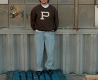 Image 3 of Brown P Crewneck