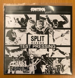 Image of CHAIN REACTION / SPARK Split 7"EP Testpressing