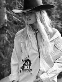 Image 3 of Cream Cowboy Button Up