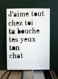 J'aime tout chez toi