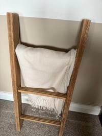 Image 3 of Small Vintage Rustic Ladder 