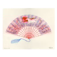 Horse Fan riso print 