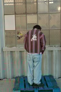 Image 2 of Striped Cowboy button Up