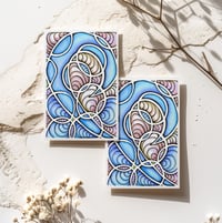 Image 12 of Postcards to Voters Full "Stained Glass Blue Wave"