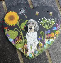 Image 14 of Meadow Pets ~ hand painted slate