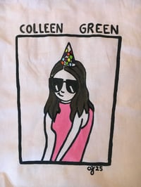 Image 1 of Hand-Painted Tote Bag