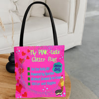 Image 6 of PINK Sparkle Energy Gurly Tote