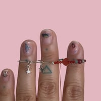 Image 1 of Heart and stars bracelet