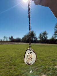 Image 3 of Empowering Agate Slice Necklace 