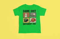 Image 4 of "Bold Statements T-Shirt - Same Shit, Different Hat"