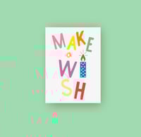 Image 1 of Make a Wish Birthday Card