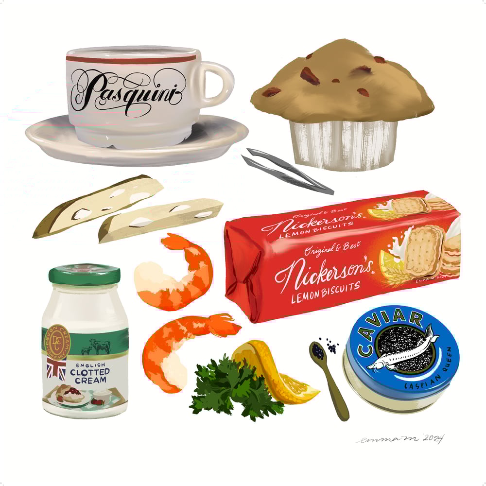 Image of Frasier Fine Foods Print