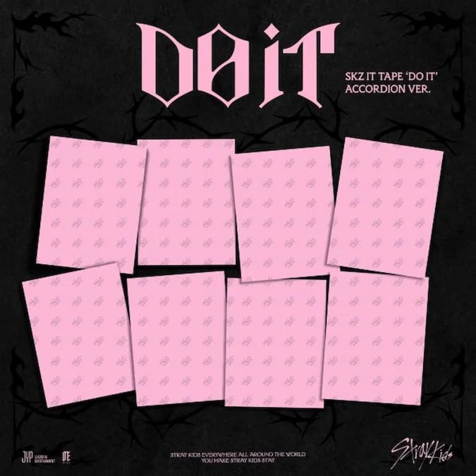 Image of [PRE-ORDER] Stray Kids ‘DO IT’ (Accordion Ver.) + Aladin POBs