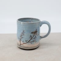 Image 1 of Tall Wren on Blackthorn Mug