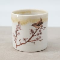 Image 5 of Porcelain Wren on Blackthorn Cup