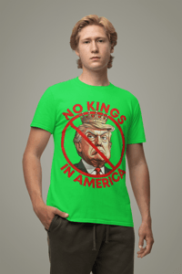 Image 5 of No Kings in America Graphic Tee – Bold Pro‑Democracy Statement Shirt