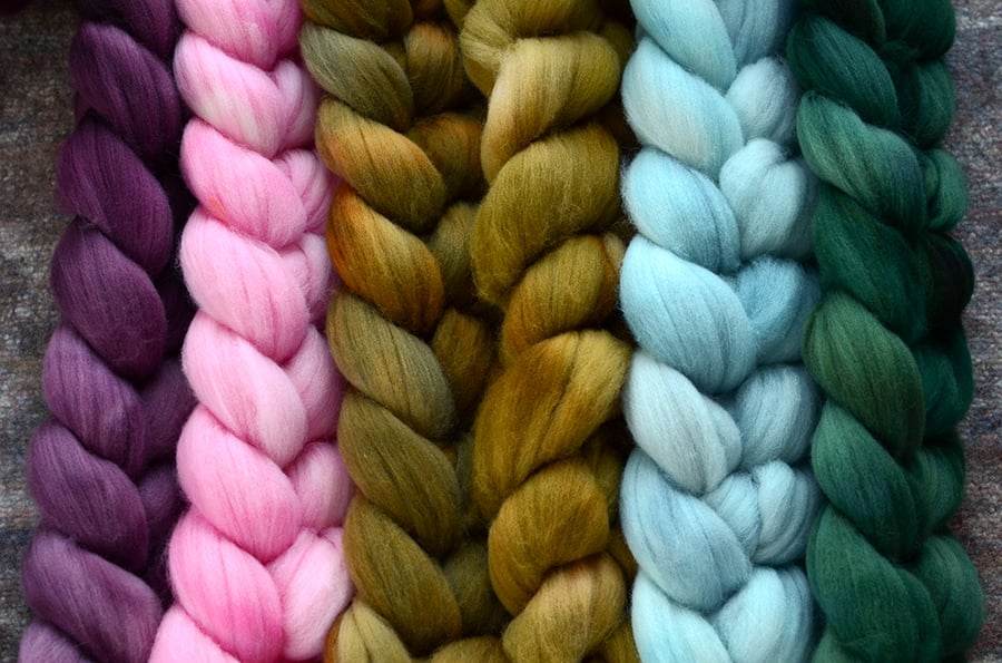 Image of "Ornamental Cabbage” - September Fiber Club Coordinate Pack- PRE-ORDER - 6 oz.
