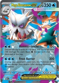 Mega Abomasnow ex - 036/132 - ME01: Mega Evolution - Near Mint
