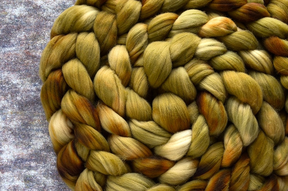 Image of  "Dried Leaves" September Fiber Club Coordinate- PRE-ORDER - 4 oz.