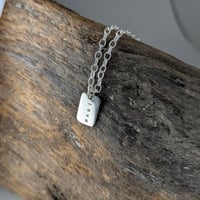 Image 2 of Stamped Tag pendant