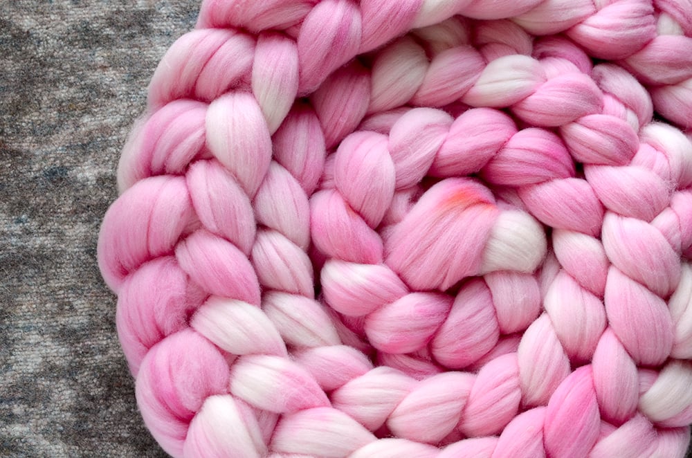 Image of "Hint of Pink" September Fiber Club Coordinate- PRE-ORDER - 4 oz.