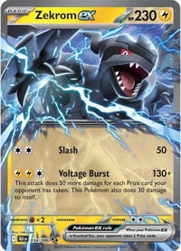 Zekrom ex - SV: Black Bolt - Near Mint