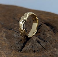 Image 2 of Gold Textured Ring