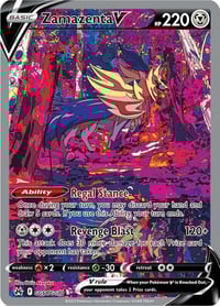 Zamazenta V - Crown Zenith: Galarian Gallery - Near Mint