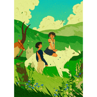 Princess Mononoke Art Print