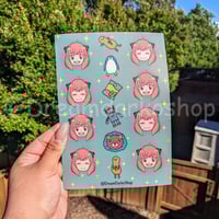 Image 1 of Telepath Girl Sticker Sheet