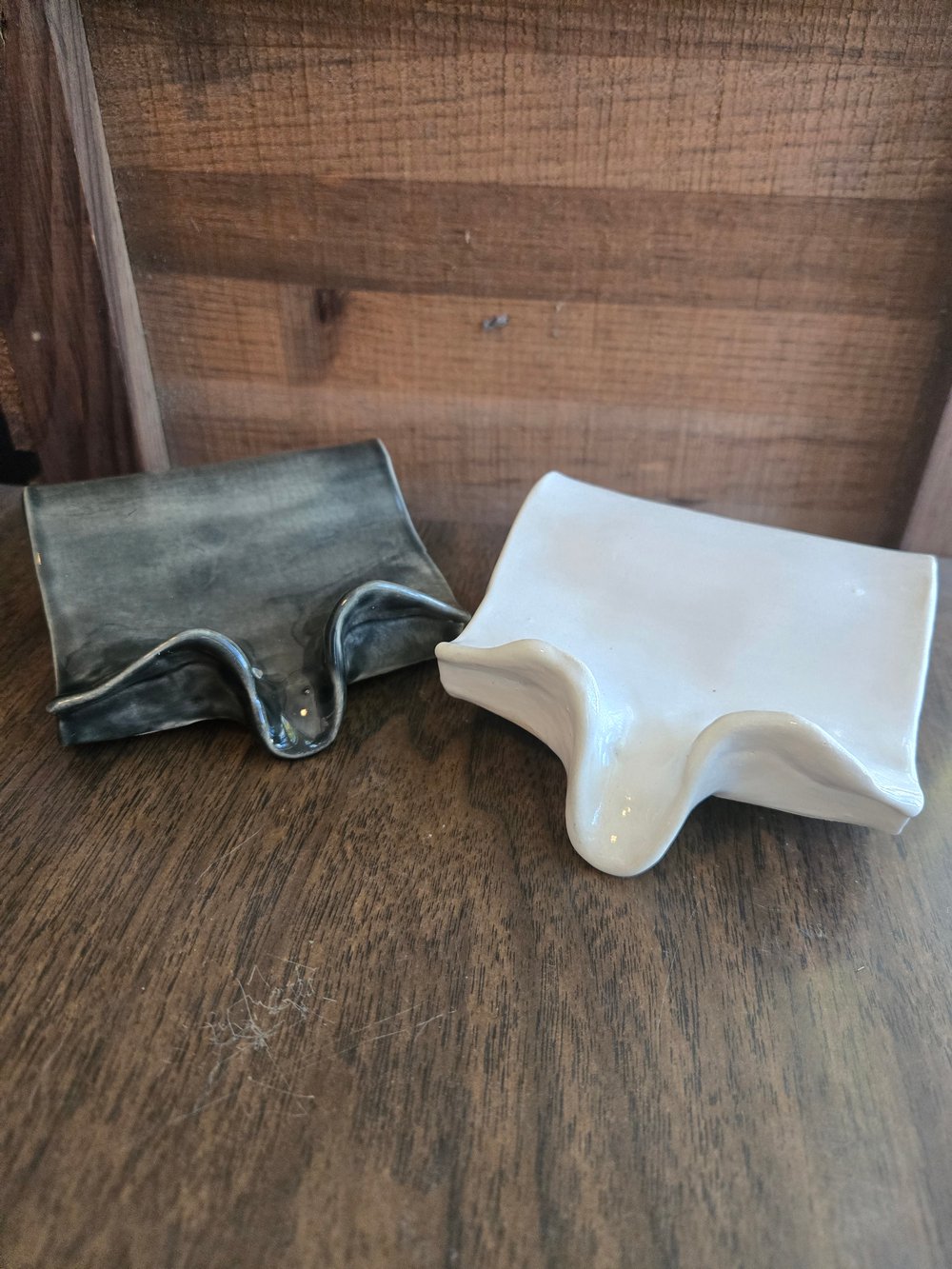Handmade Local Stoneware Soap Dish (NEW!)