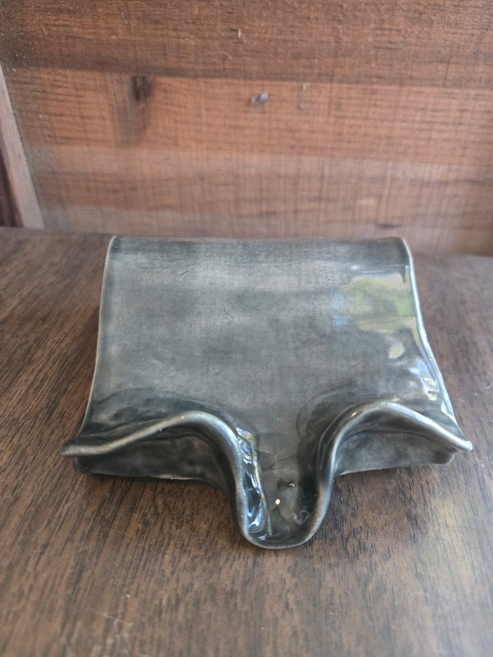 Handmade Local Stoneware Soap Dish (NEW!)