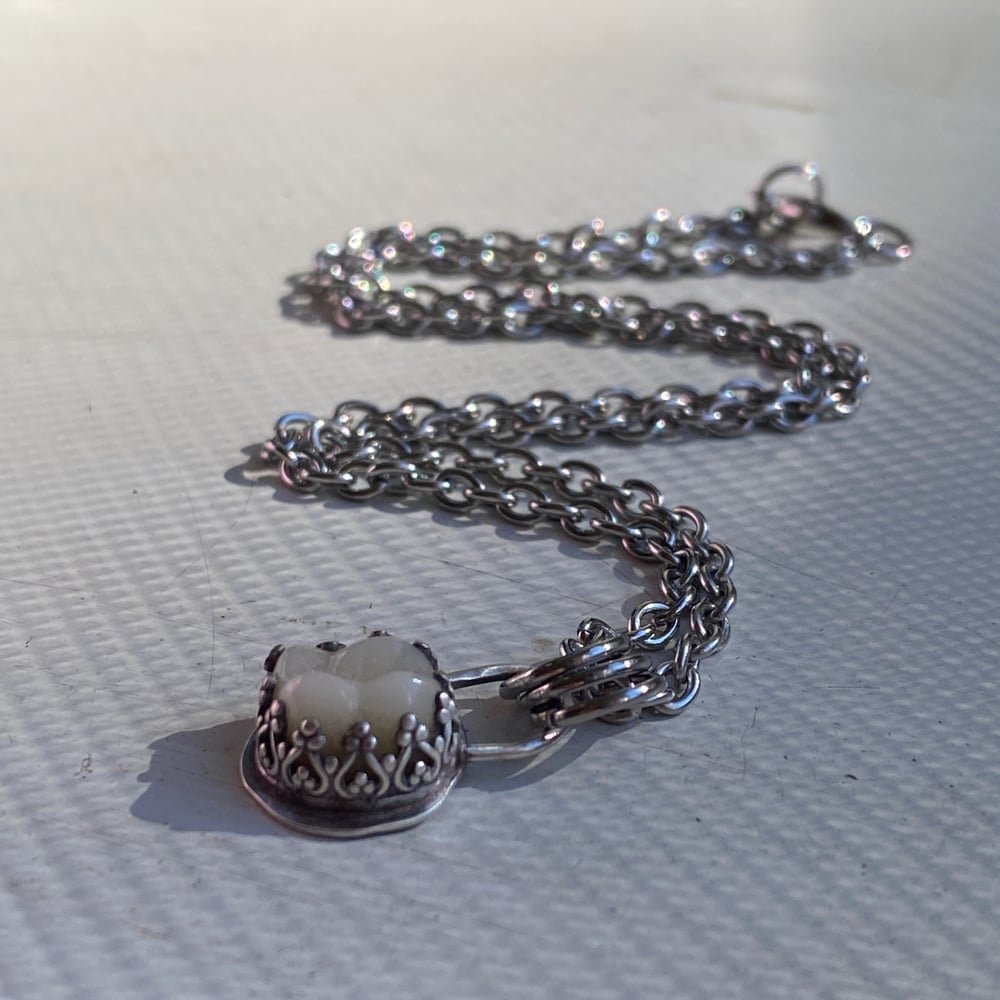 Tooth Pendant Necklace
