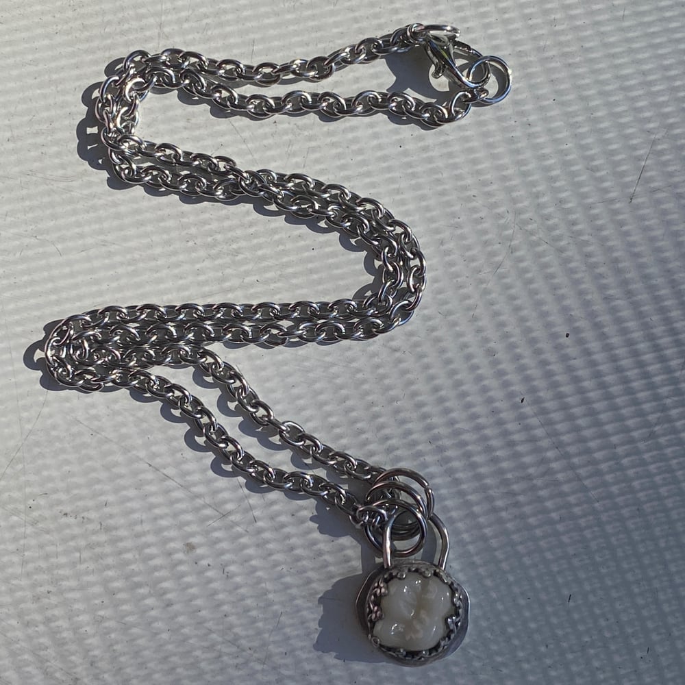 Tooth Pendant Necklace