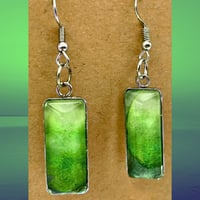 Image 1 of Glass Cabuchon Earrings 