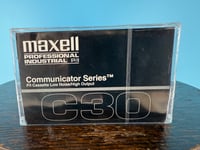 Image 2 of MAXELL COM-30 Professional 30 Minute Normal Bias Audio Cassette (3-Pack)
