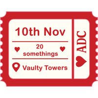 Sketch + Speed Date - Vaulty Towers - Male x Female 10th Nov