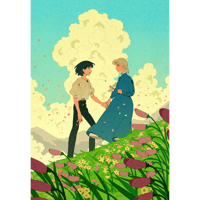 Howl's Moving Castle Art Print