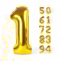 Image 1 of Foil Balloon's Numbers 40 inch