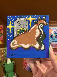 Gravestone Snail Painting