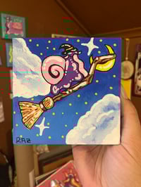 Flying Witch Snail Painting