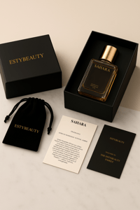 Image 1 of Sahara Alcohol-Free Perfume | African Marigold, Vetiver & Amber | Niche Fragrance | 30ml