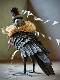 Image 4 of Grand Victorian Fancy Crow (Halloween 2025 Celebration Piece)