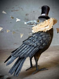 Image 6 of Grand Victorian Fancy Crow (Halloween 2025 Celebration Piece)
