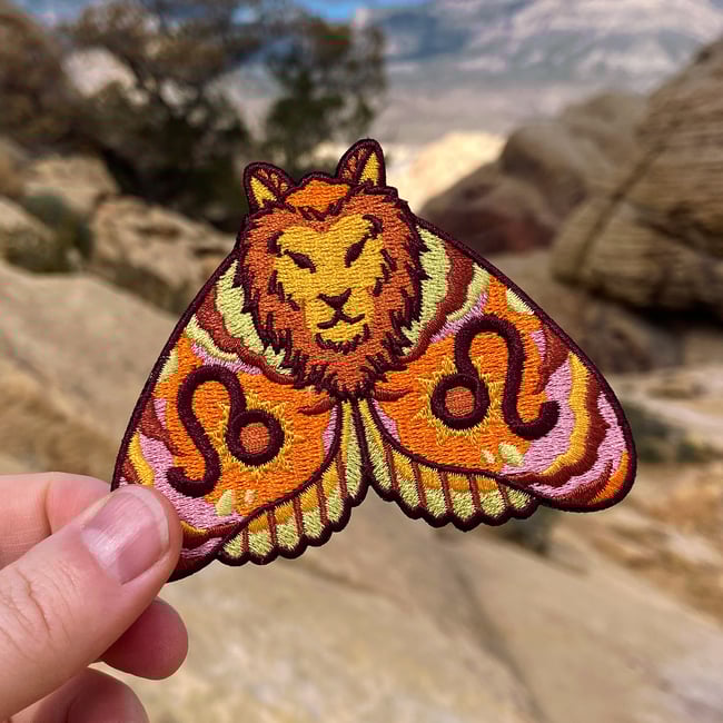 Zodiac Moth Patches