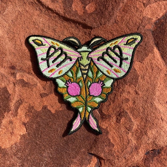 Zodiac Moth Patches
