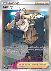 Sidney (Full Art) - SWSH08: Fusion Strike - Near Mint