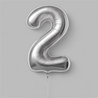 Image 2 of Number Foil Balloon's with Helium