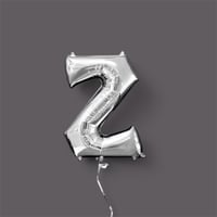 Image 1 of Letter Foil Balloon's with Helium 